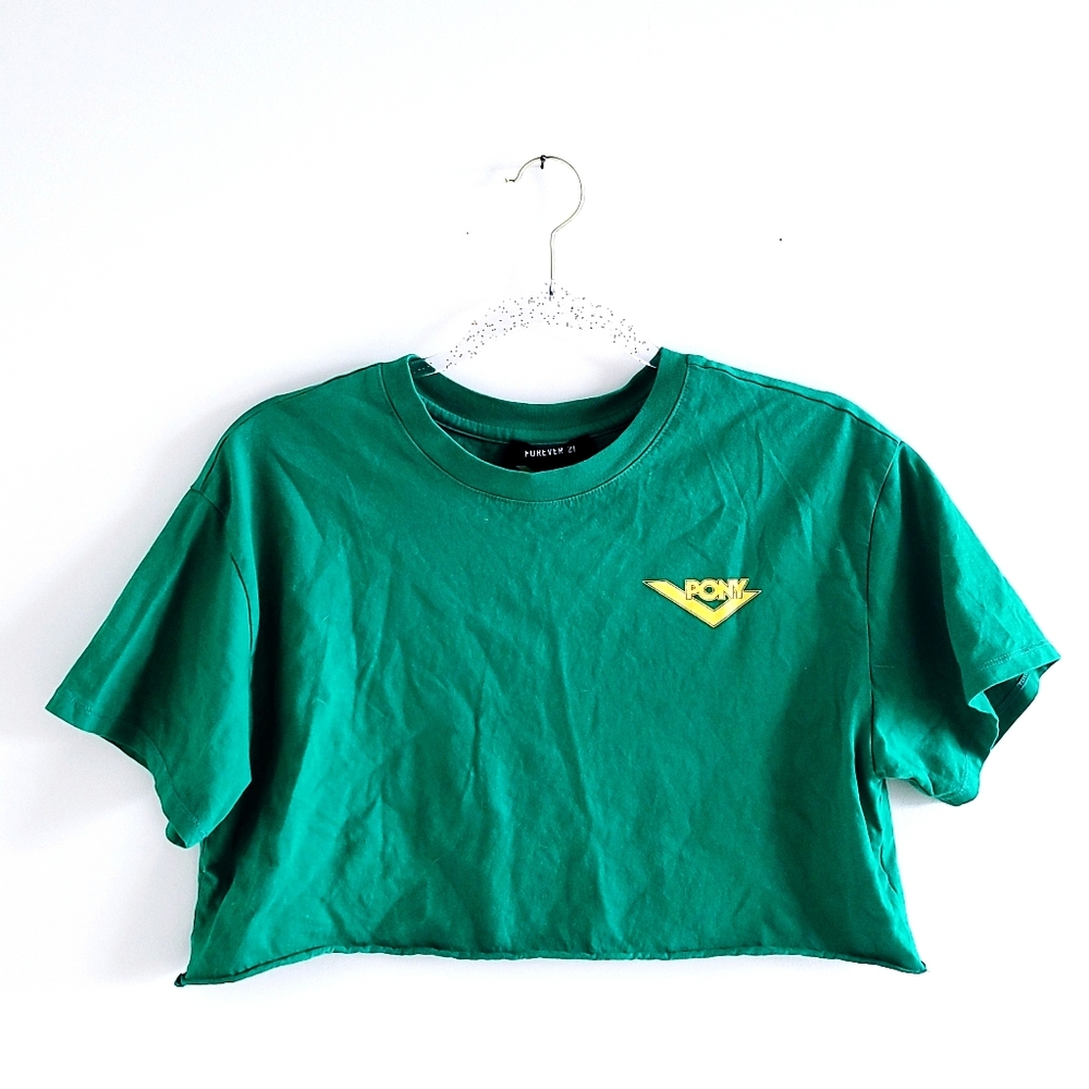 Forever 21 x Pony Cropped Tee
